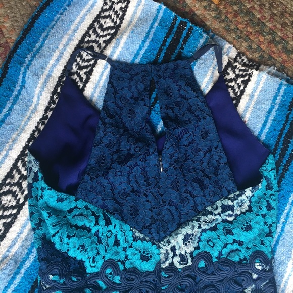 Anthropologie Greylin Lace Ombré Dress - Picture 3 of 5